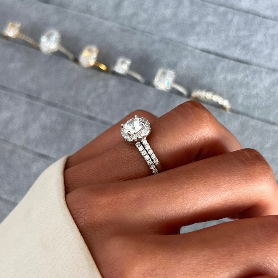 Seravelle – Halo Spark Ring - Image 3
