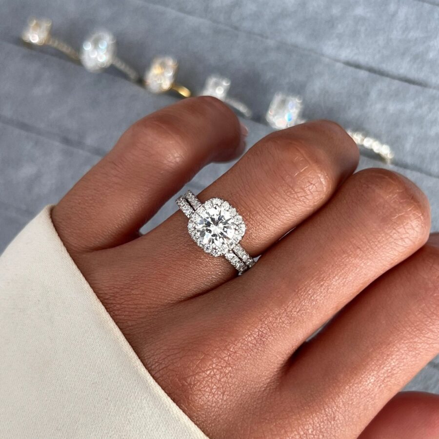 Seravelle – Halo Spark Ring - Image 2